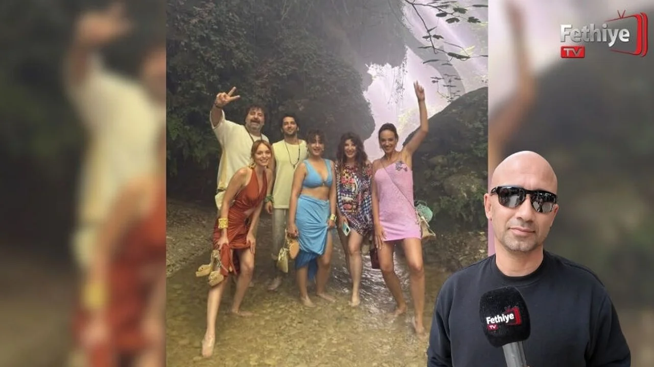 “Gelin Takımı 2” Gizlikent Şelalesi'nde Çekildi!