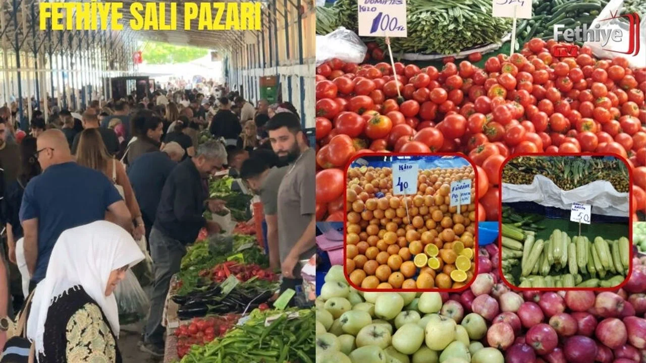 Fethiye Salı Pazarı Fiyatları İle İstanbul Semt Pazarı Fiyatlarını Karşılaştırdık
