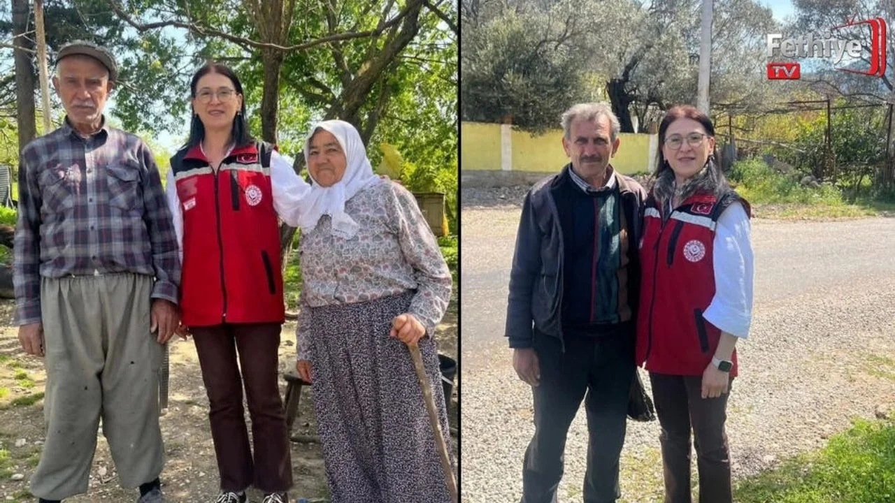 Seydikemer'de Şehit Aileleri Ve Gazilere Anlamlı Ziyaret