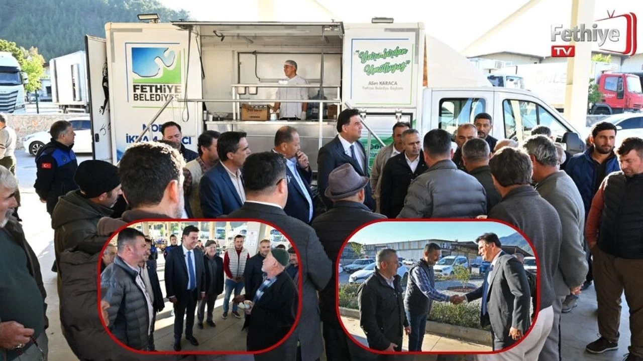 Başkan Karaca’dan Üreticilere Sabah Sürprizi
