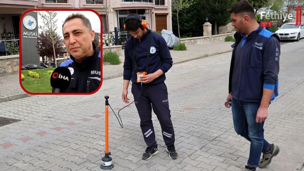 Altın Değil, Su Kaçağı Arıyorlar
