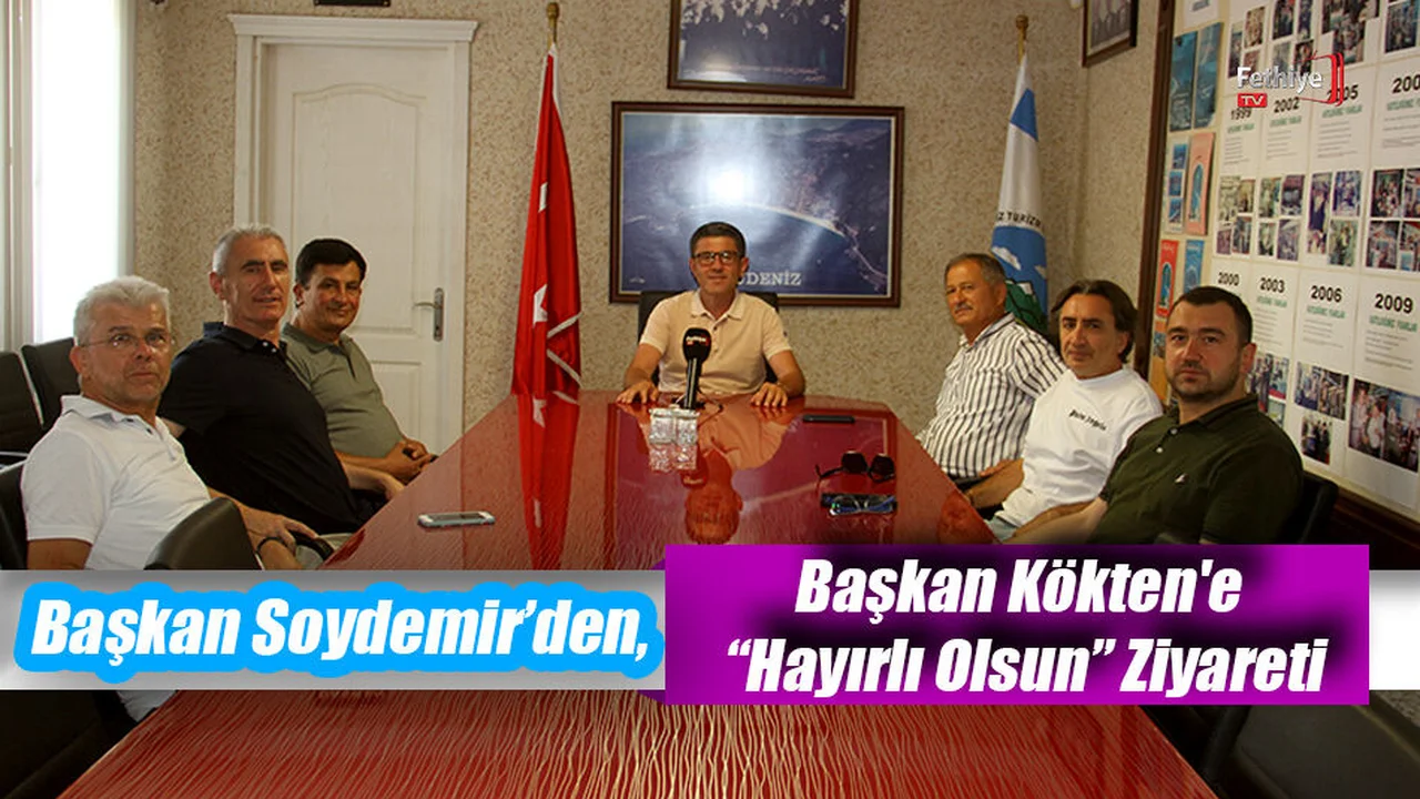 Başkan Soydemir’den, Başkan Kökten'e “Hayırlı Olsun” Ziyareti