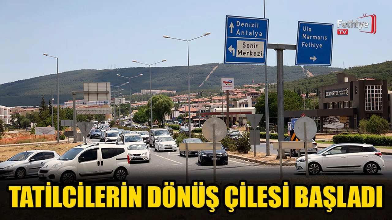Tatilcilerin Dönüş Çilesi Başladı