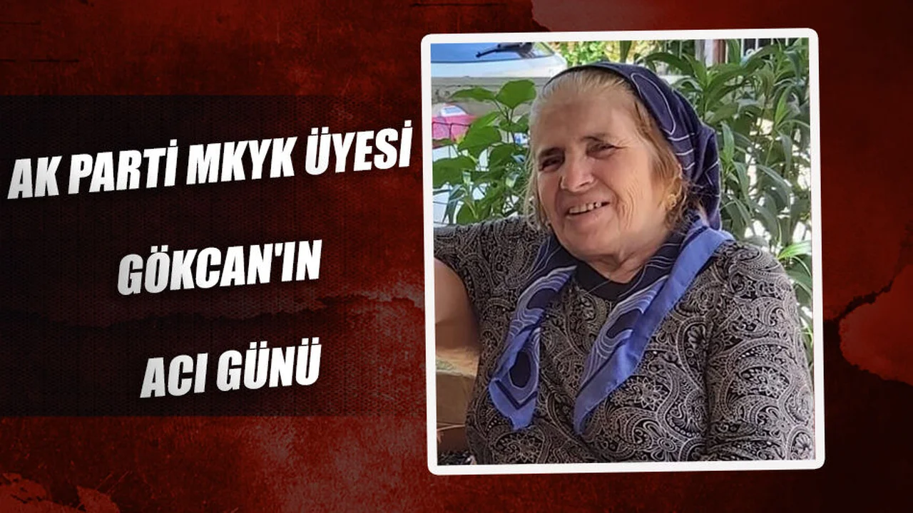 AK Parti MKYK Üyesi Gökcan'ın Acı Günü