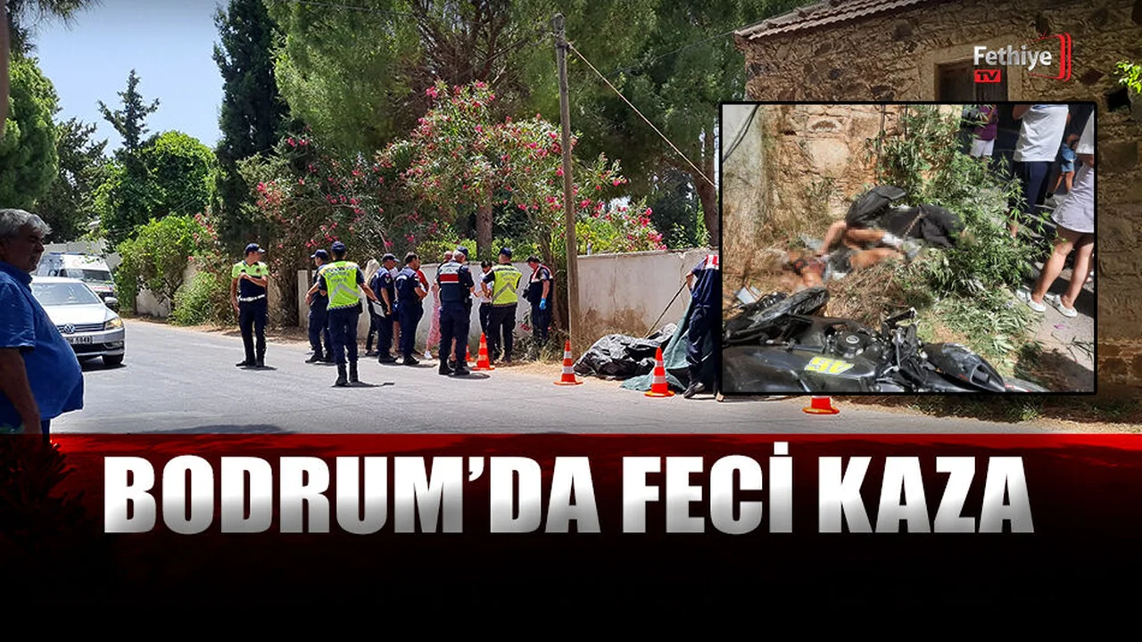 Araca Çarpan Motosikletteki 2 Genç Hayatını Kaybetti