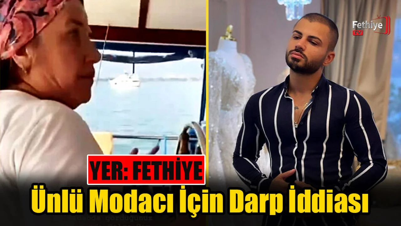 Ünlü Modacı İçin Darp İddiası
