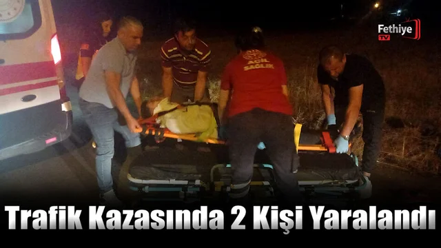 Trafik Kazasında 2 Kişi Yaralandı