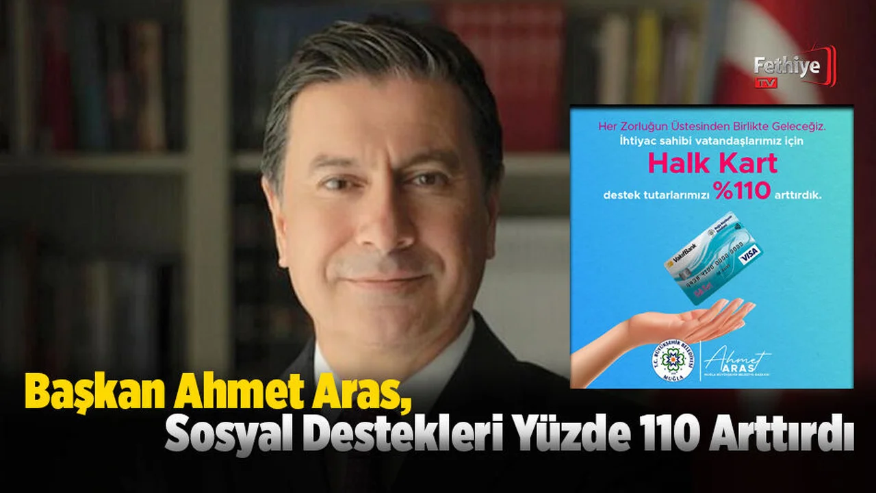 Başkan Ahmet Aras, Sosyal Destekleri Yüzde 110 Arttırdı