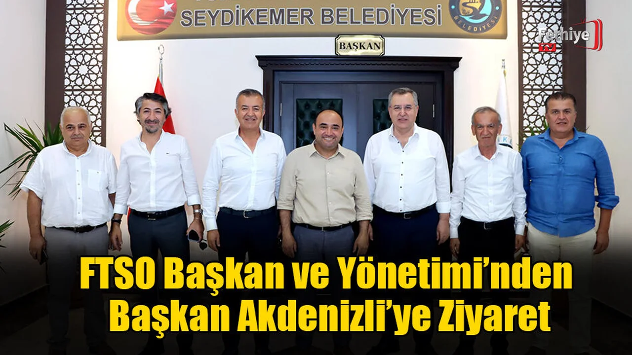 FTSO Başkan ve Yönetimi’nden Başkan Akdenizli’ye Ziyaret