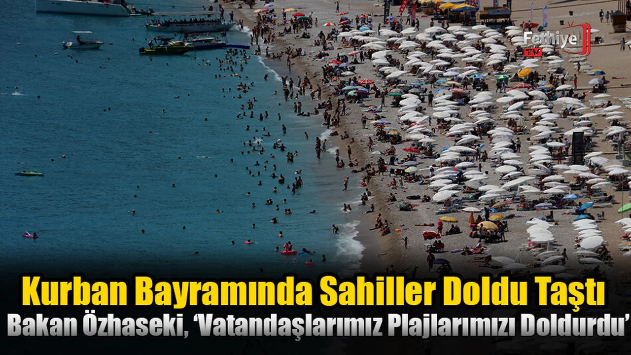 Kurban Bayramında Sahiller Doldu Taştı