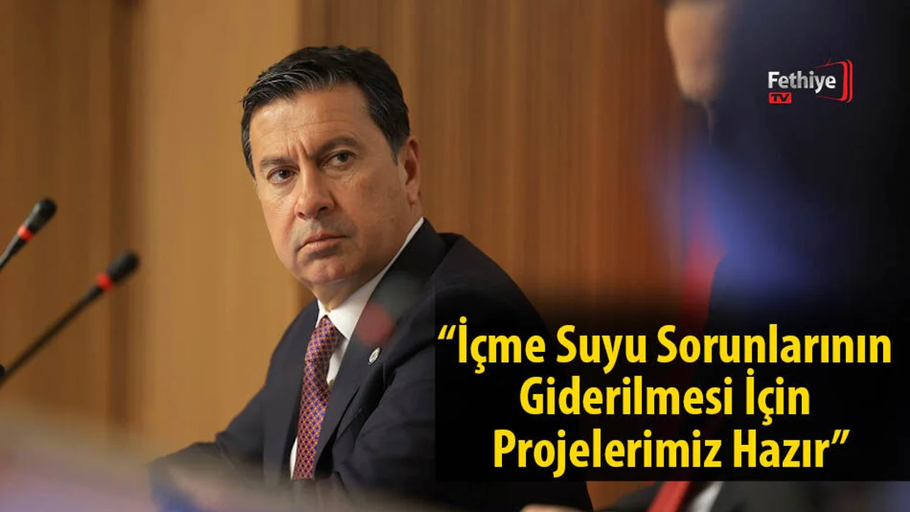 Aras, “İçme Suyu Sorunlarının Giderilmesi İçin Projelerimiz Hazır”