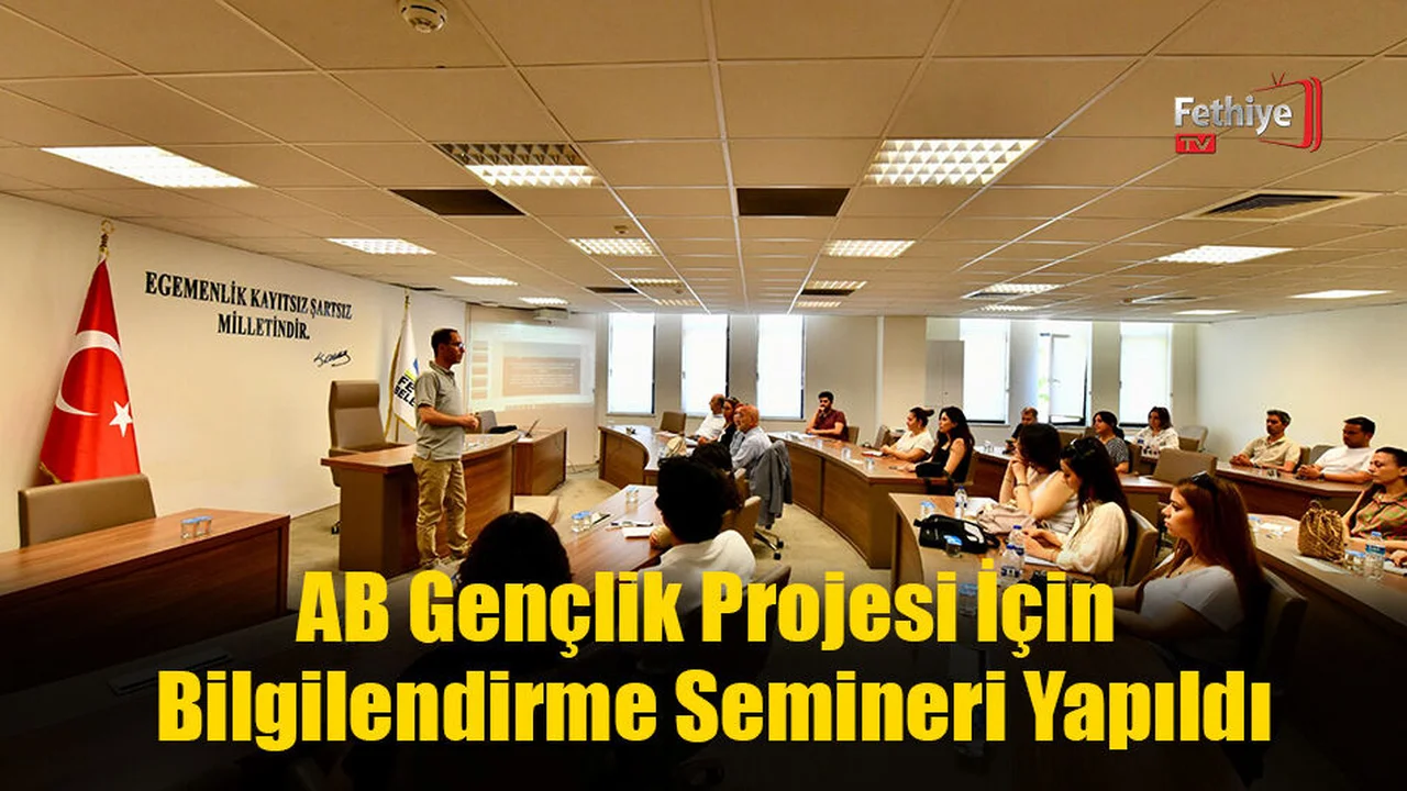 AB Gençlik Projesi İçin Bilgilendirme Semineri Yapıldı