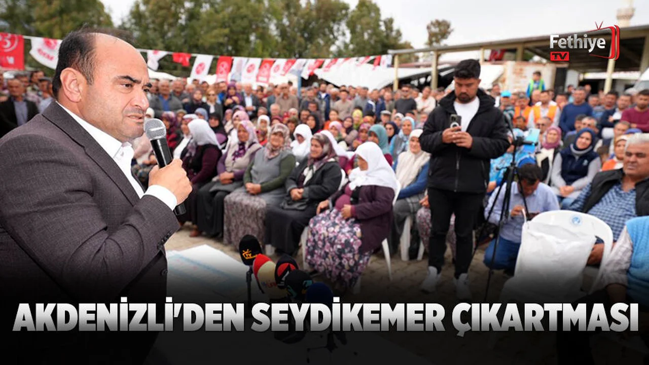 Akdenizli'den Seydikemer Çıkartması