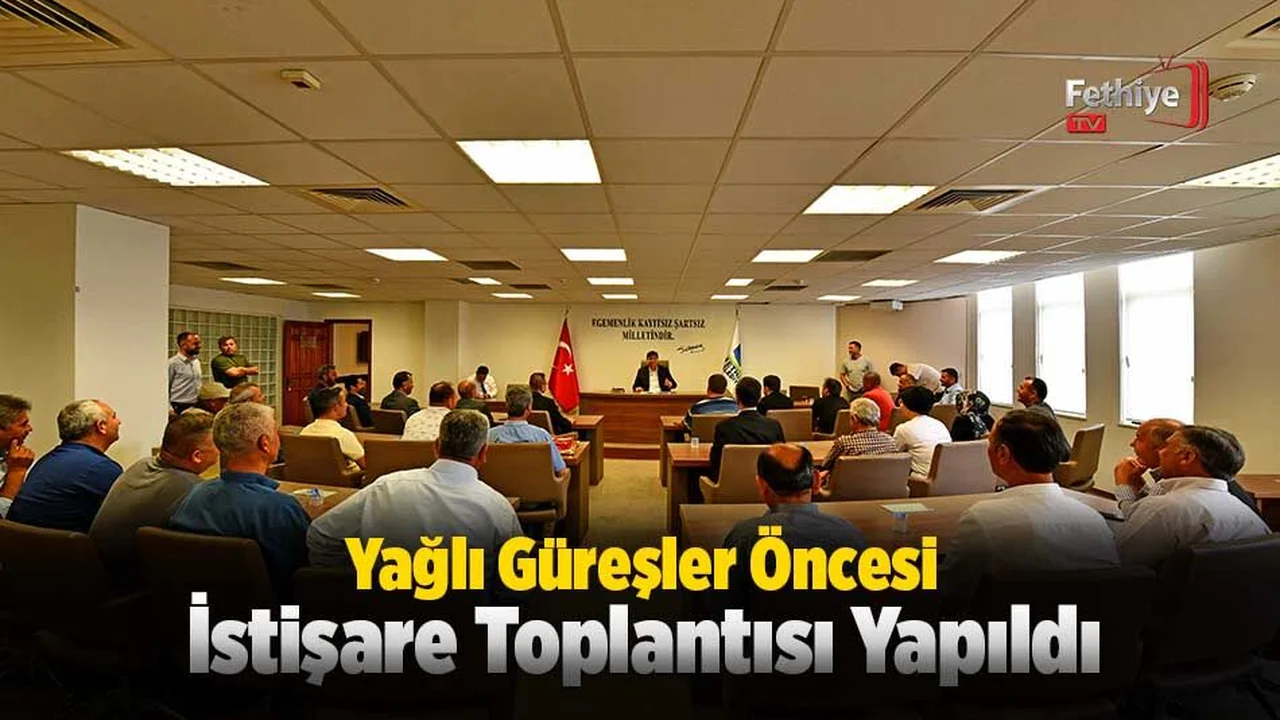 Yağlı Güreşler Öncesi İstişare Toplantısı Yapıldı