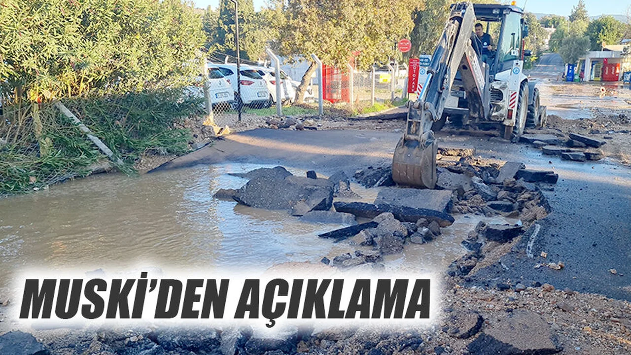 MUSKİ’den Açıklama
