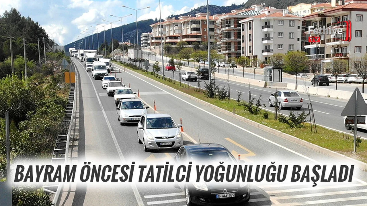 Bayram Öncesi Tatilci Yoğunluğu Başladı