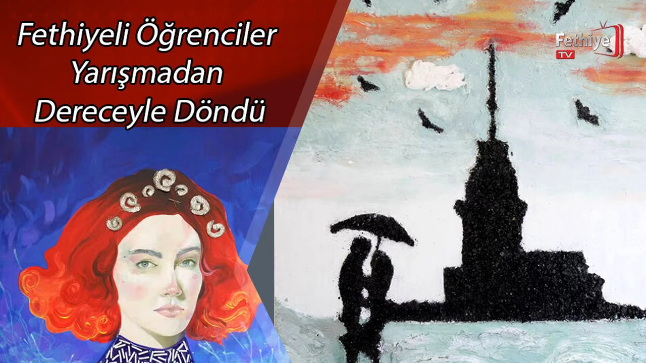 Fethiyeli Öğrenciler Yarışmadan Dereceyle Döndü