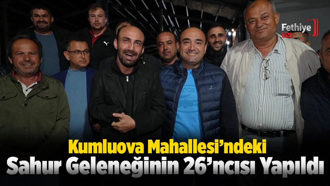 Akdenizli, Geleneksel Sahur Programına Katıldı