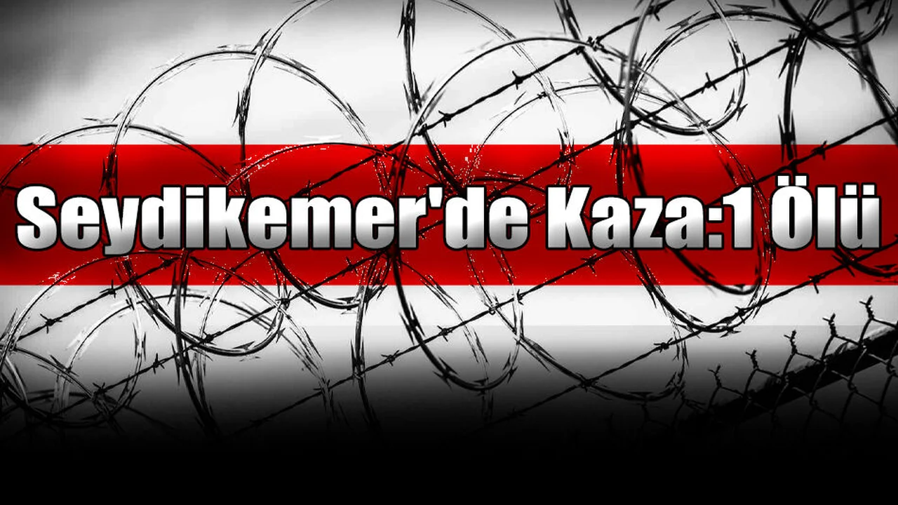 Seydikemer'de Otomobil Yayaya Çarptı, 1 Ölü