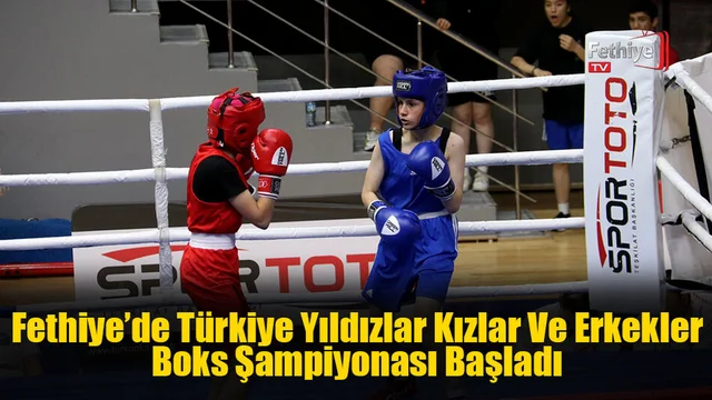 Türkiye Yıldızlar Kızlar Ve Erkekler Boks Şampiyonası Başladı