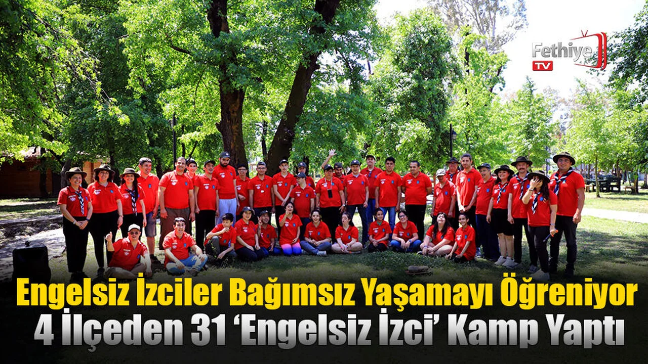 Engelsiz İzciler Bağımsız Yaşamayı Öğreniyor