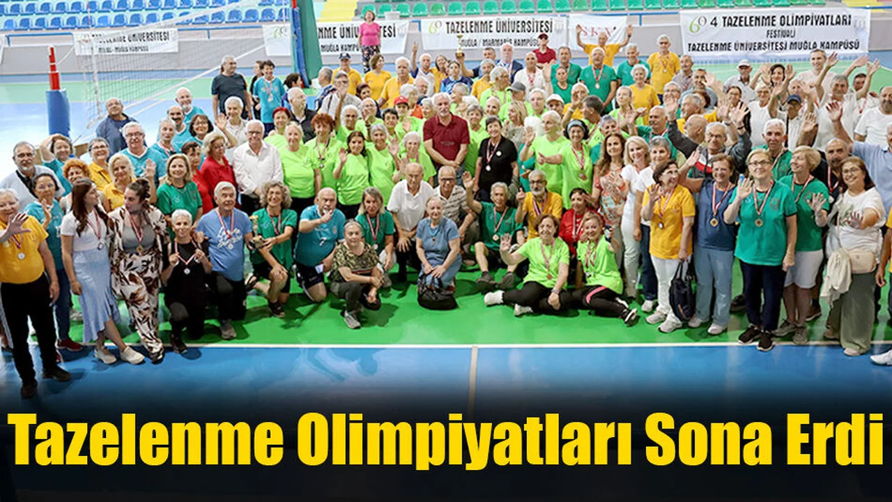 Tazelenme Olimpiyatları Sona Erdi