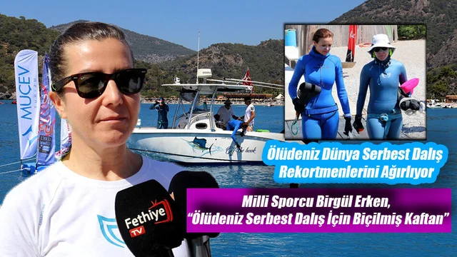 Ölüdeniz Dünya Serbest Dalış Rekortmenlerini Ağırlıyor