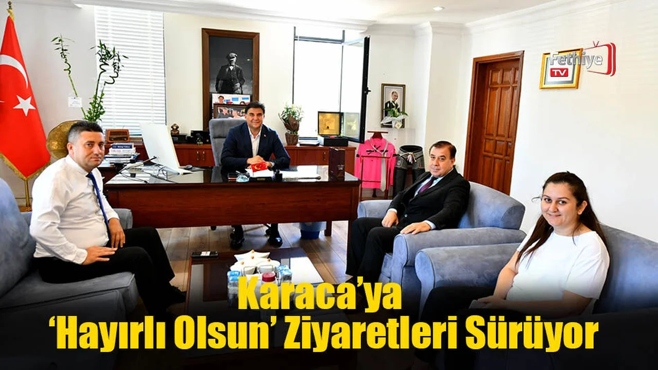 Karaca’ya ‘Hayırlı Olsun’ Ziyaretleri Sürüyor
