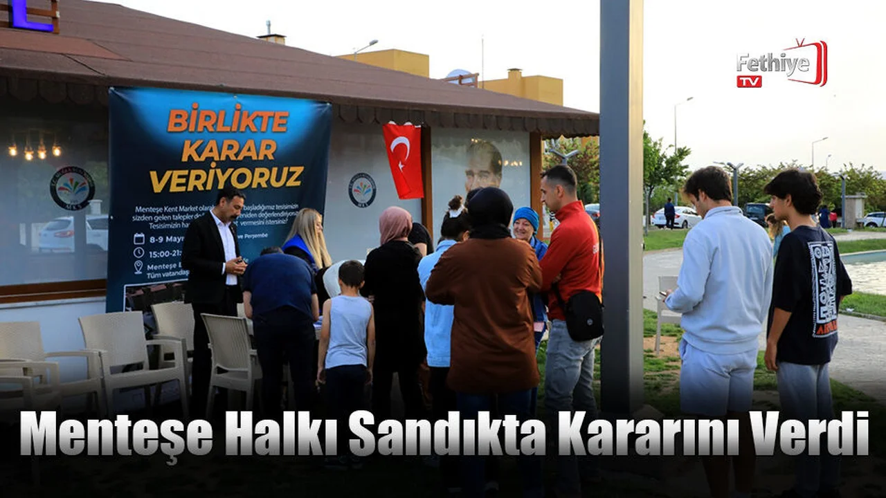 Menteşe Halkı Sandıkta Kararını Verdi