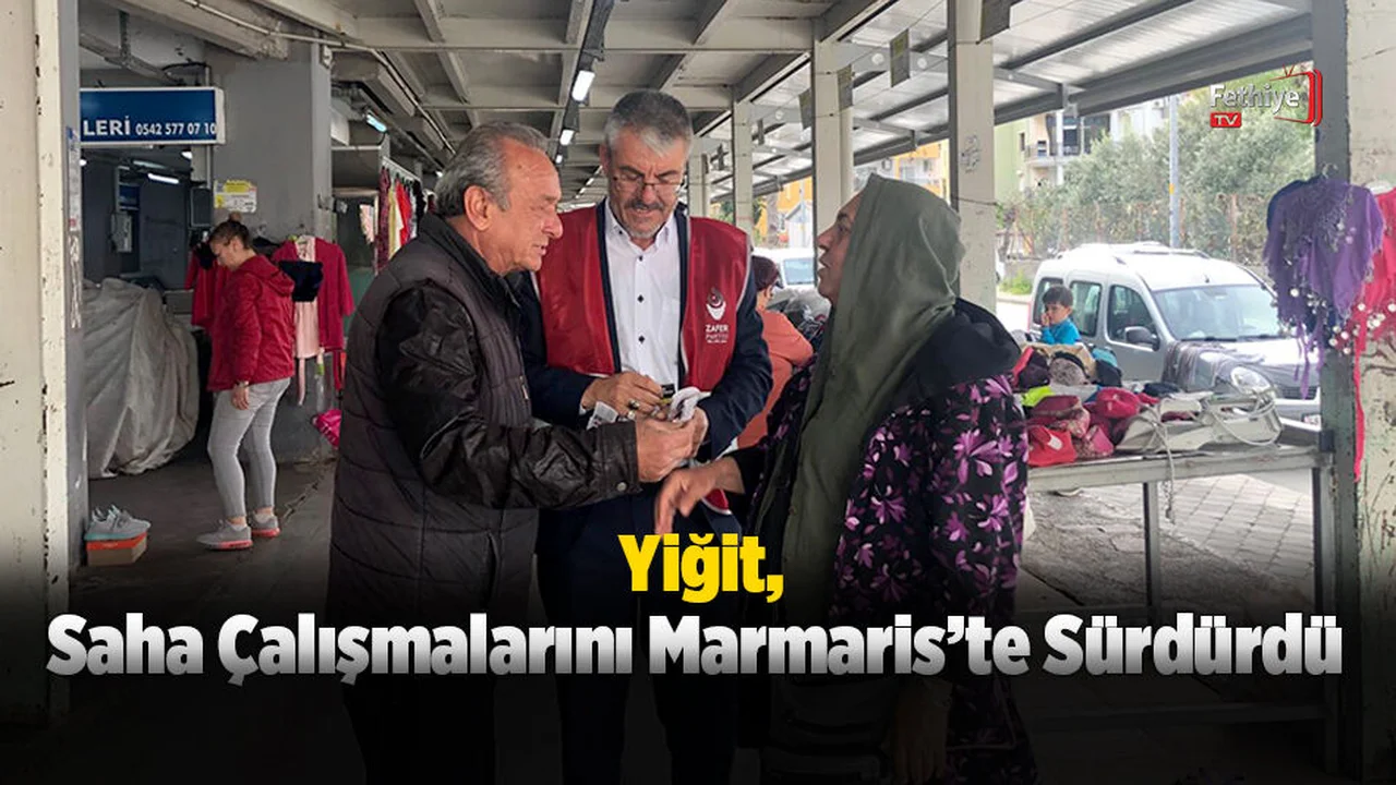 Yiğit, Saha Çalışmalarını Marmaris’te Sürdürdü