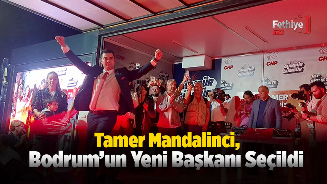 Mandalinci: “Türkiye’nin En Genç Belediye Başkanı Bodrum’dan Çıktı”