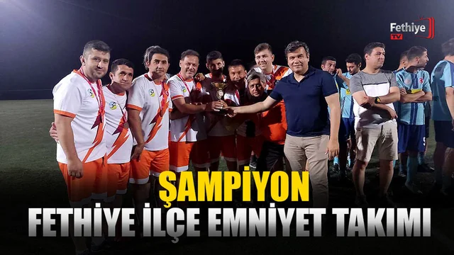Şampiyon İlçe Emniyet Oldu