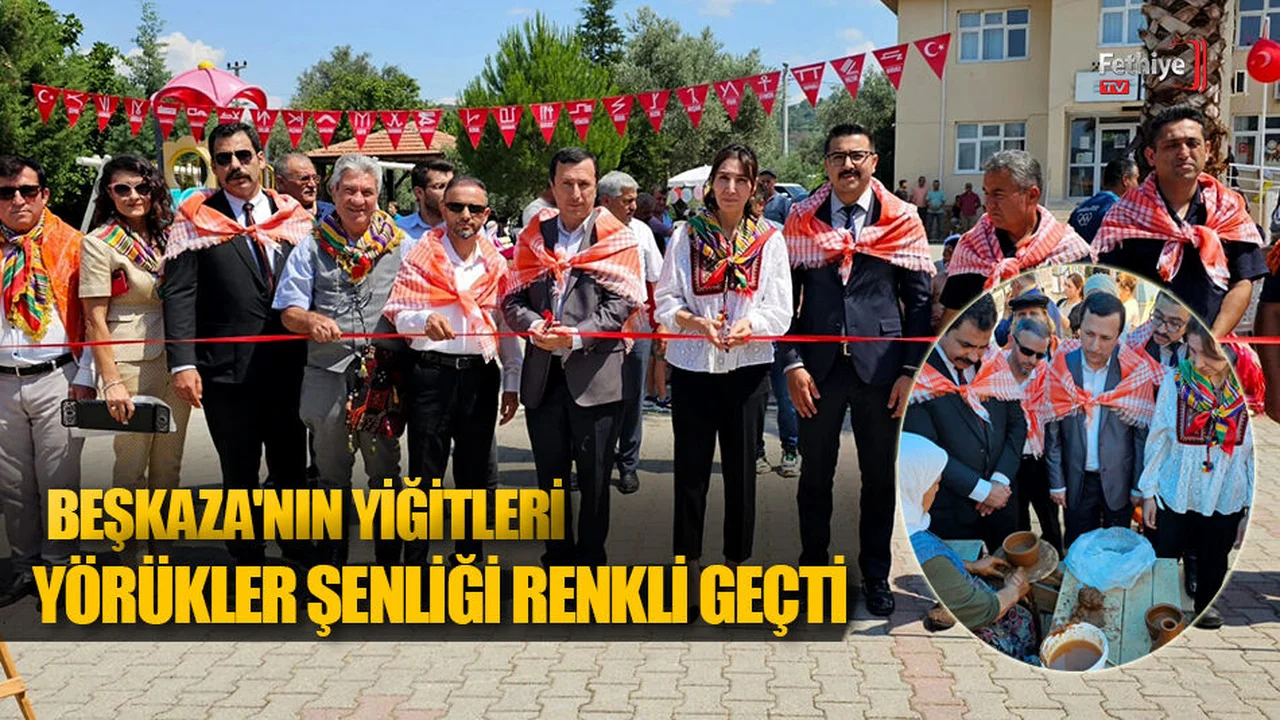 Beşkaza'nın Yiğitleri Yörükler Şenliği Renkli Geçti