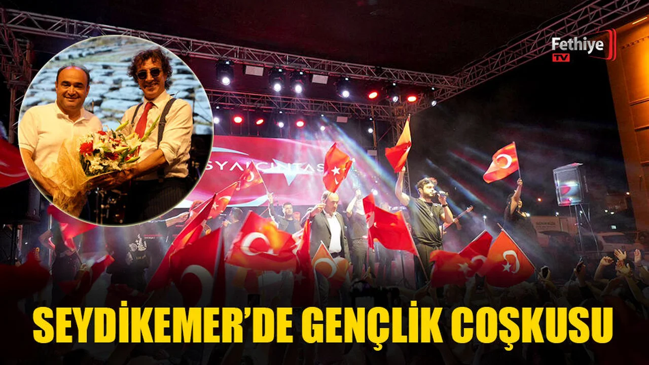 Seydikemer’de 19 Mayıs Büyük Coşkuyla Kutlandı