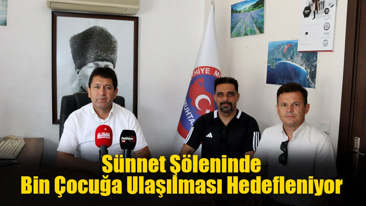 Sünnet Şöleninde Bin Çocuğa Ulaşılması Hedefleniyor