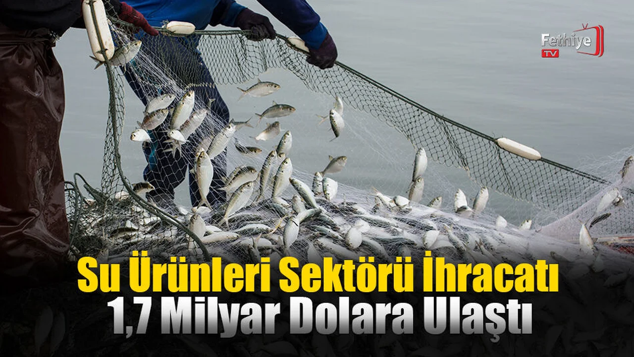 Su Ürünleri Sektörü İhracatı 1,7 Milyar Dolara Ulaştı