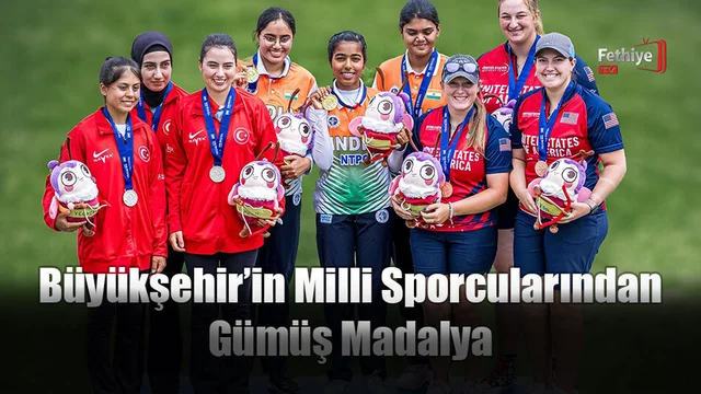Büyükşehir’in Milli Sporcularından Gümüş Madalya