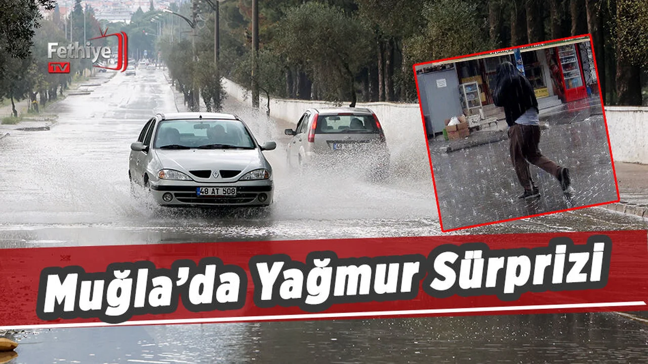 Muğla’da Bayramın Son Gününde Yağmur Sürprizi