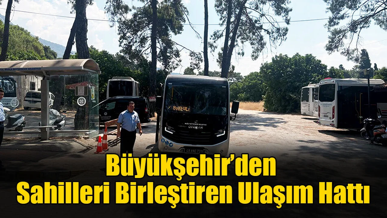 Büyükşehir’den Sahilleri Birleştiren Ulaşım Hattı
