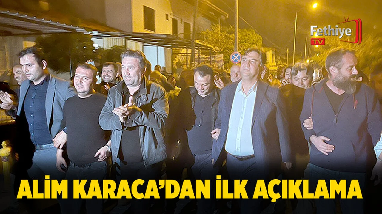 Alim Karaca'dan İlk Açıklama