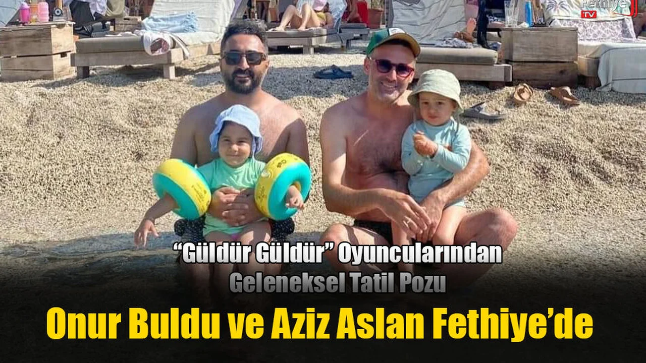“Güldür Güldür” Oyuncularından Geleneksel Tatil Pozu