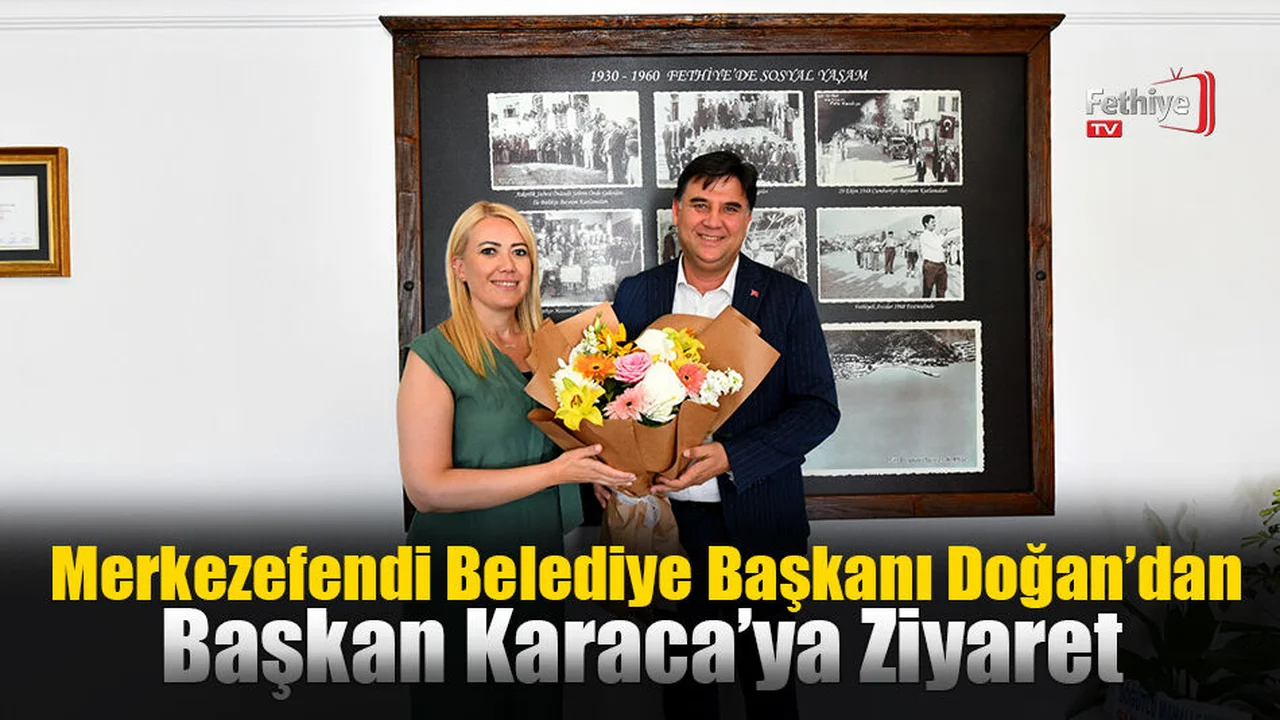 Merkezefendi Belediye Başkanı Şeniz Doğan’dan Başkan Karaca’ya Ziyaret