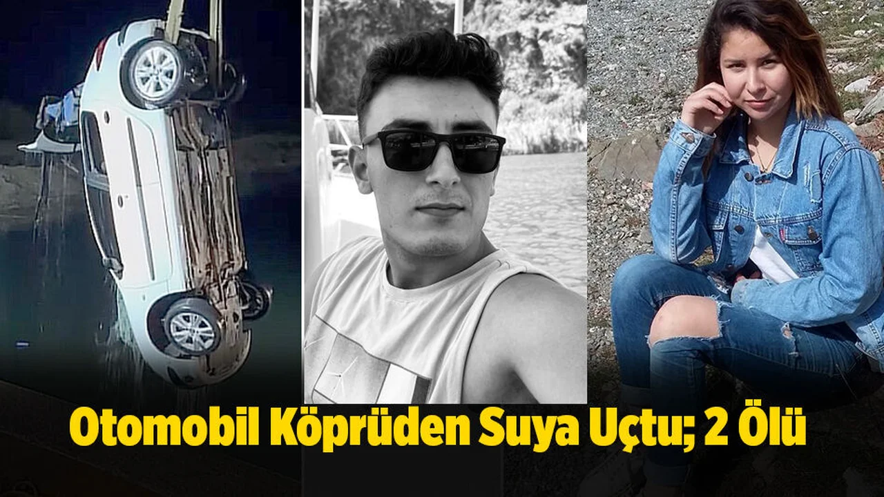 Otomobil Köprüden Suya Uçtu; 2 Ölü