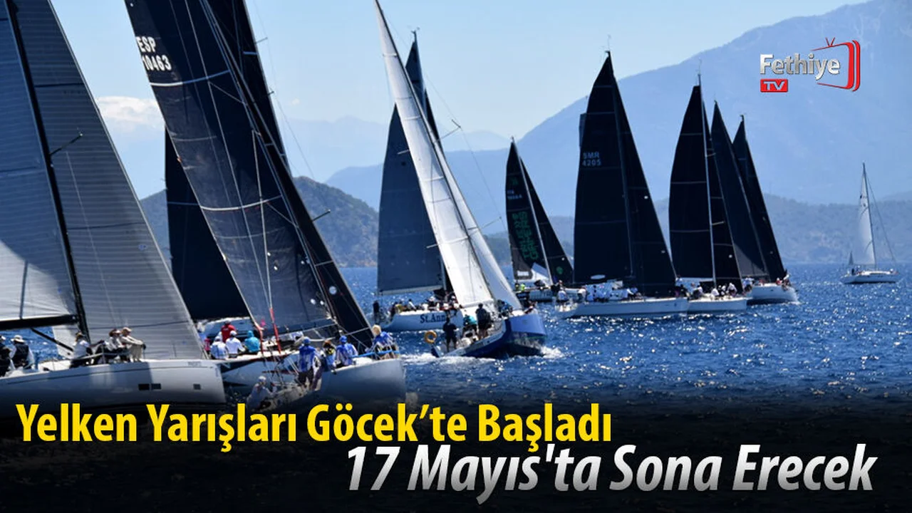 Yelken Yarışları Göcek’te Başladı