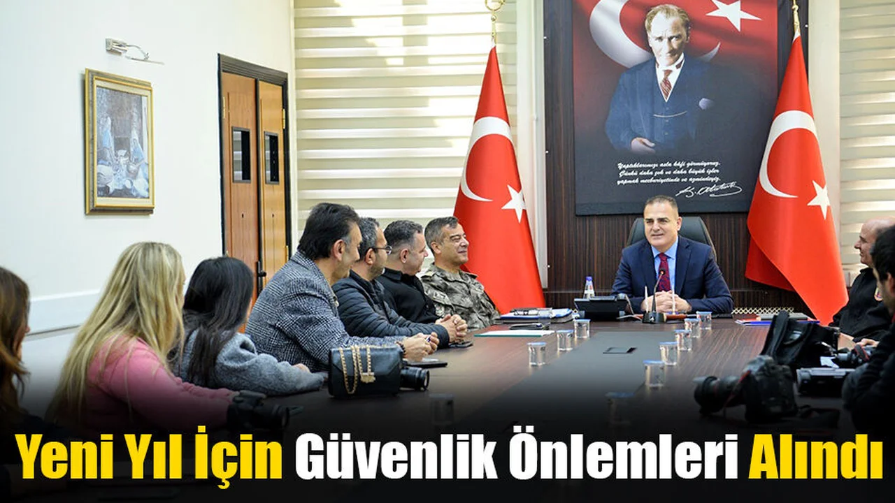 Yeni Yıl İçin Güvenlik Önlemleri Alındı
