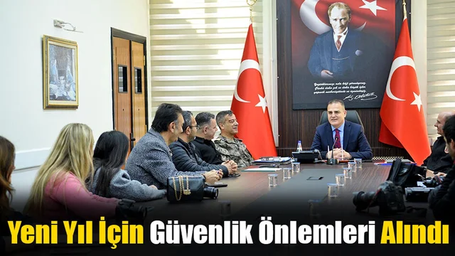 Yeni Yıl İçin Güvenlik Önlemleri Alındı