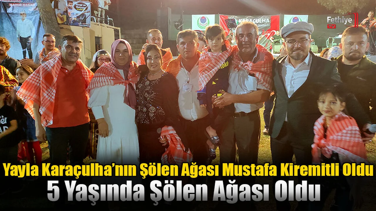 Yayla Karaçulha’nın Şölen Ağası Mustafa Kiremitli Oldu