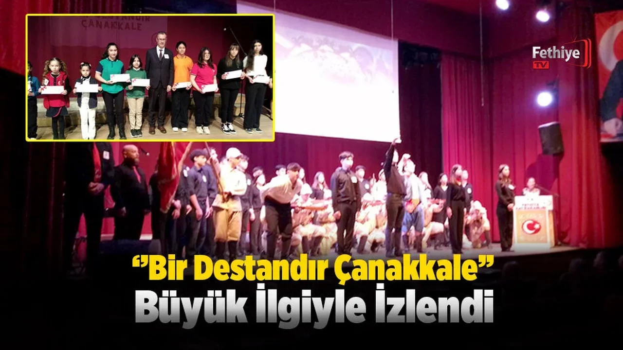 ‘’Bir Destandır Çanakkale’’ Büyük İlgiyle İzlendi