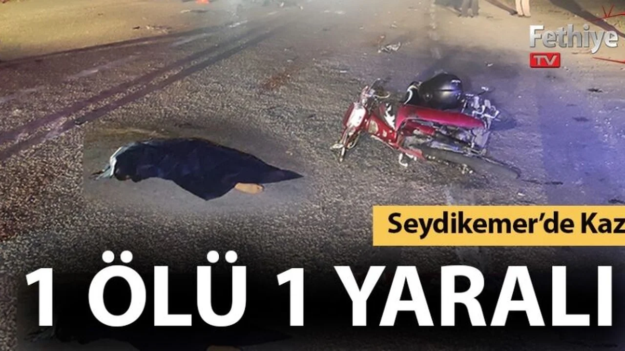 Seydikemer’de trafik kazası: 1 ölü, 2 yaralı