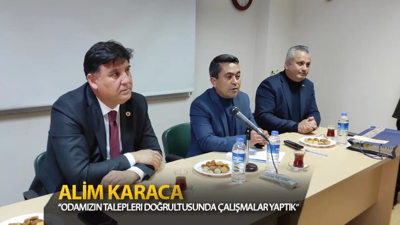 Başkan Karaca, Şoförler Odasını Ziyaret Etti
